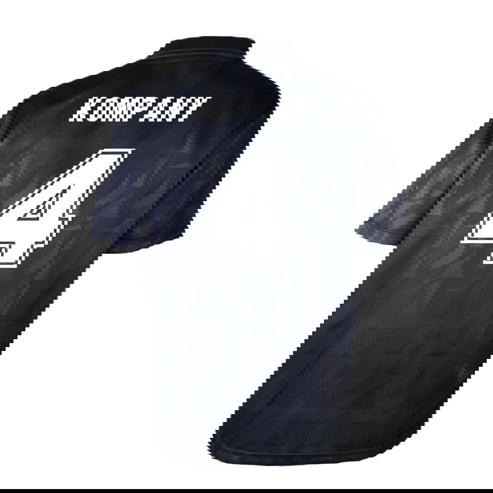 Man City 1990 Blackout Retro Shirt (KOMPANY 4)