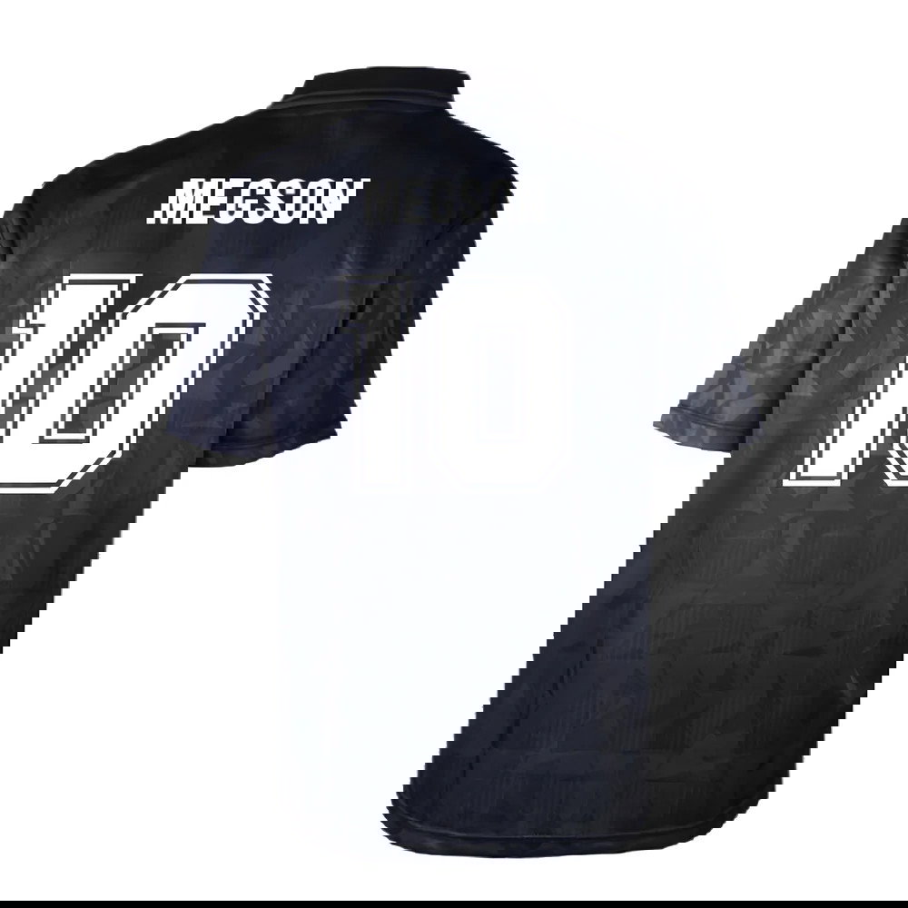 Man City 1990 Blackout Retro Shirt (MEGSON 10)