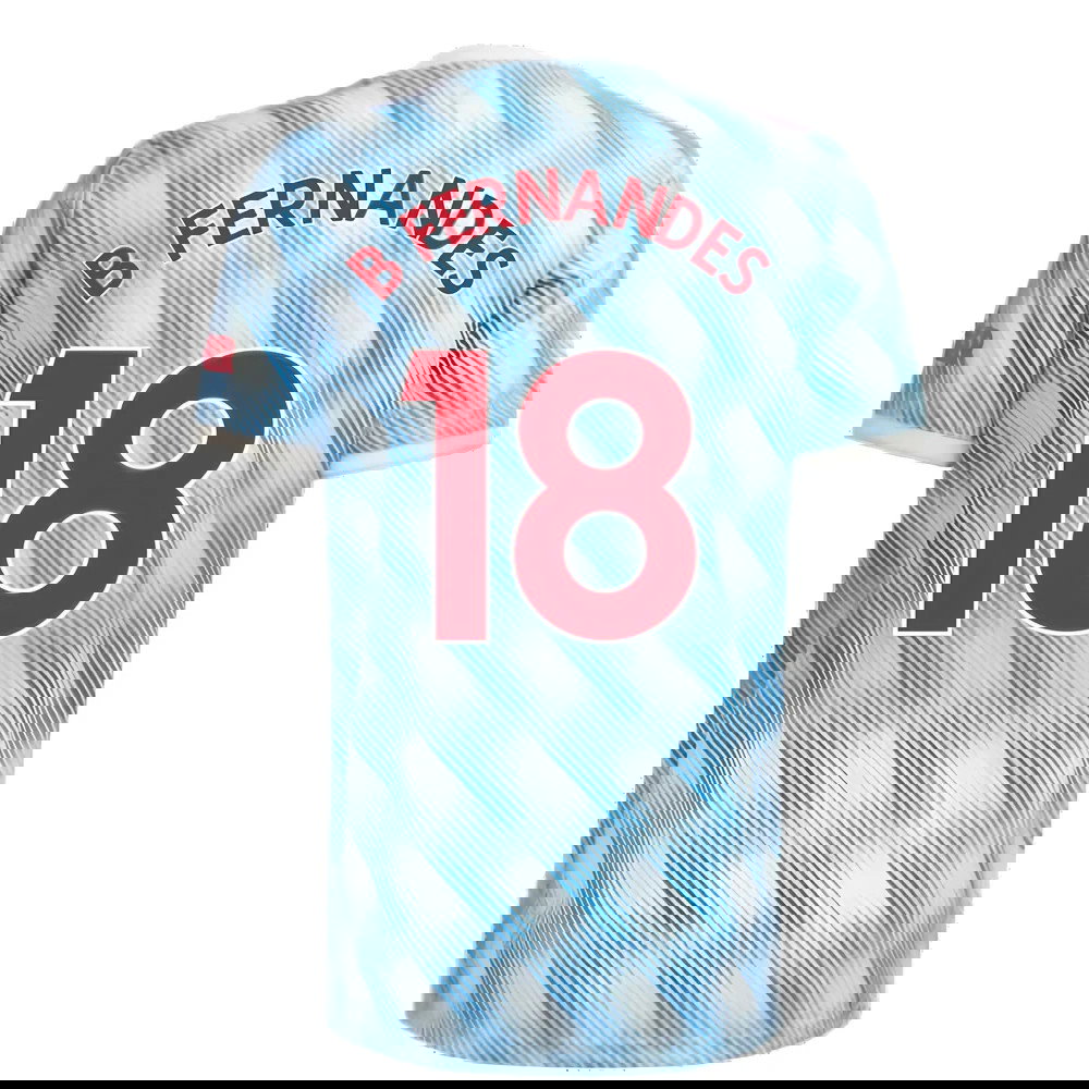 Man Utd 2021-2022 Away Shirt (B FERNANDES 18)
