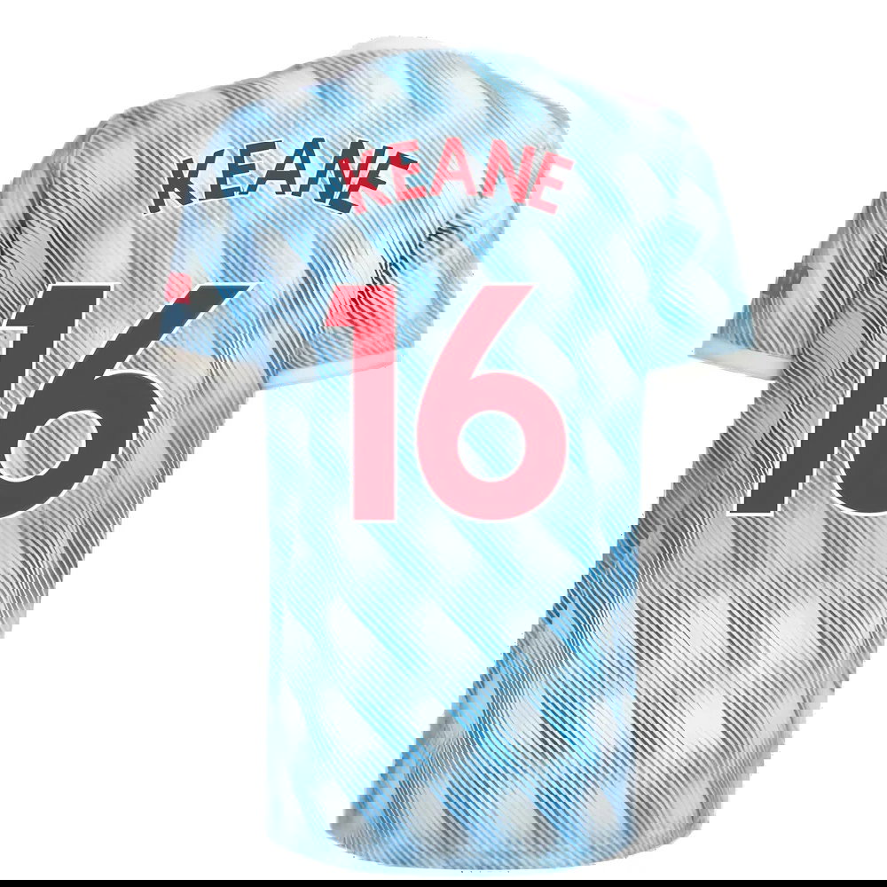 Man Utd 2021-2022 Away Shirt (KEANE 16)
