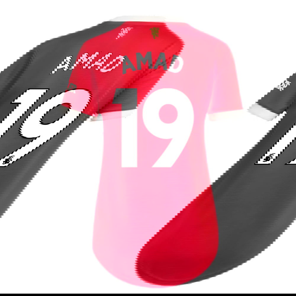 Man Utd 2021-2022 Home Shirt (Ladies) (AMAD 19)