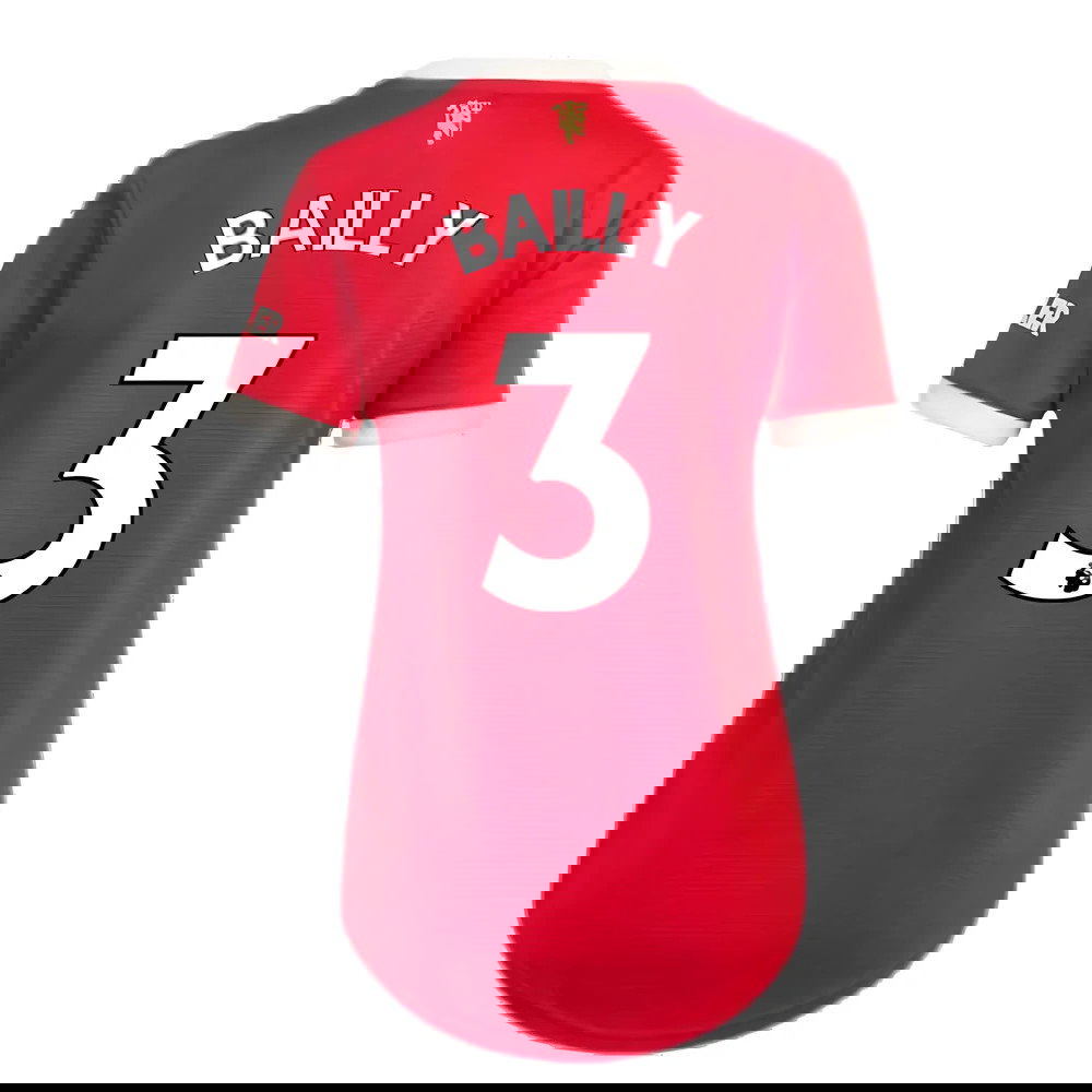 Man Utd 2021-2022 Home Shirt (Ladies) (BAILLY 3)