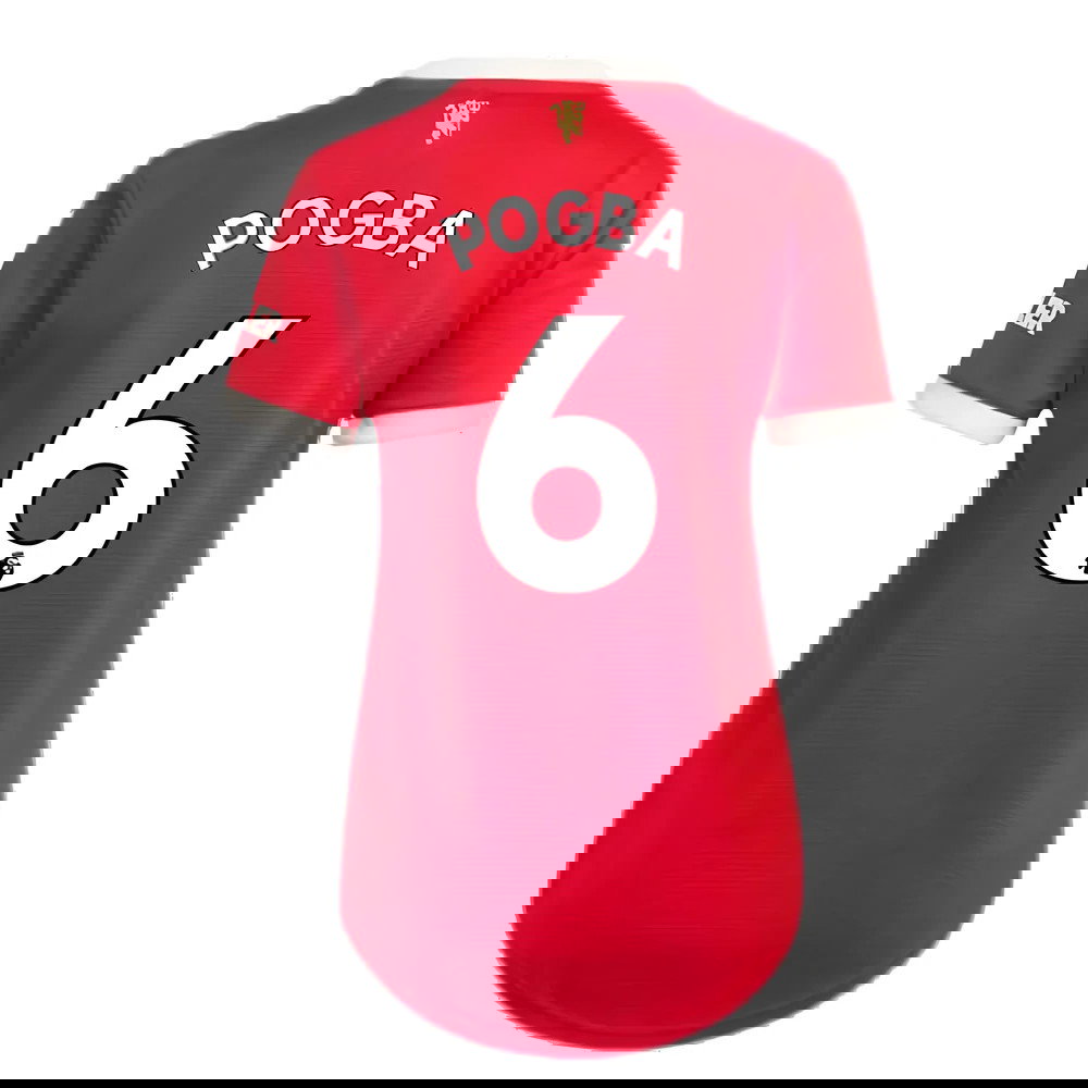Man Utd 2021-2022 Home Shirt (Ladies) (POGBA 6)
