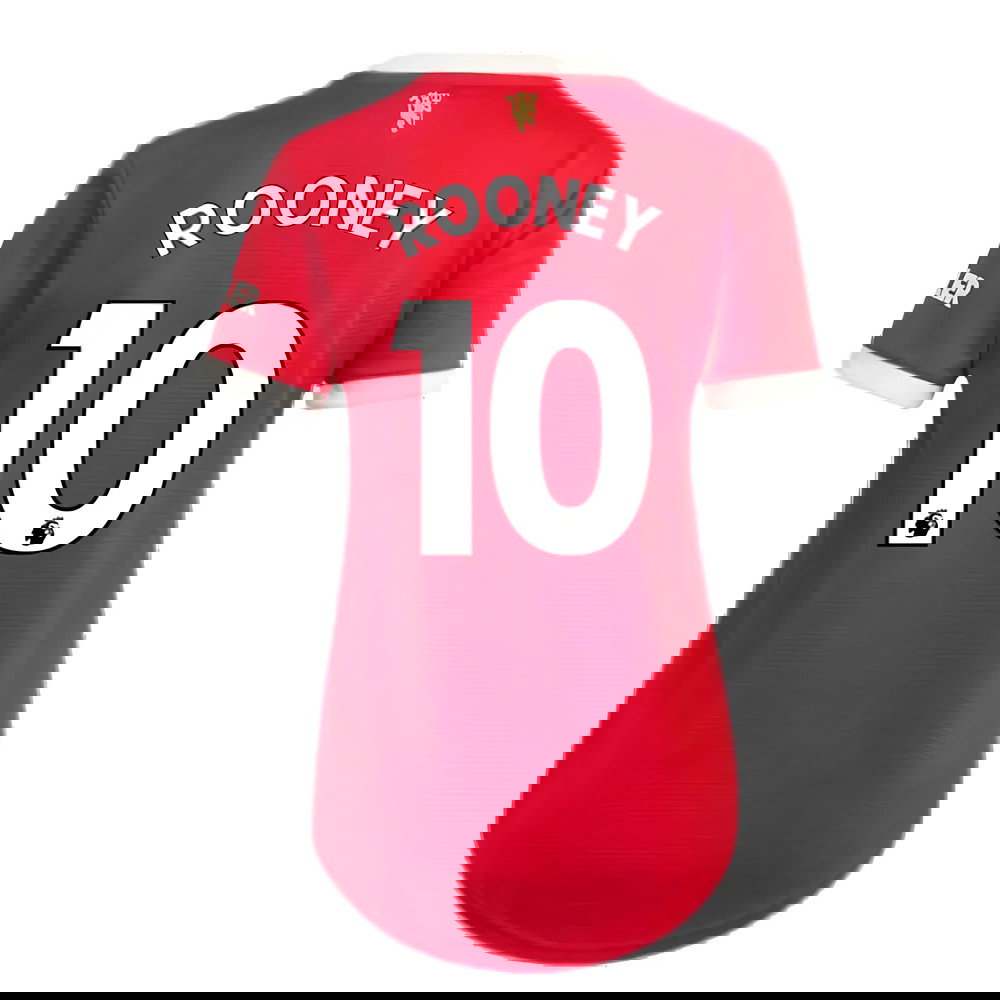 Man Utd 2021-2022 Home Shirt (Ladies) (ROONEY 10)