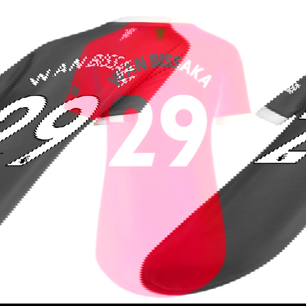 Man Utd 2021-2022 Home Shirt (Ladies) (WAN BISSAKA 29)