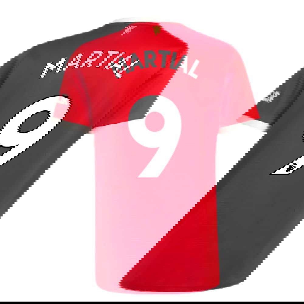 Man Utd 2021-2022 Home Shirt (MARTIAL 9)