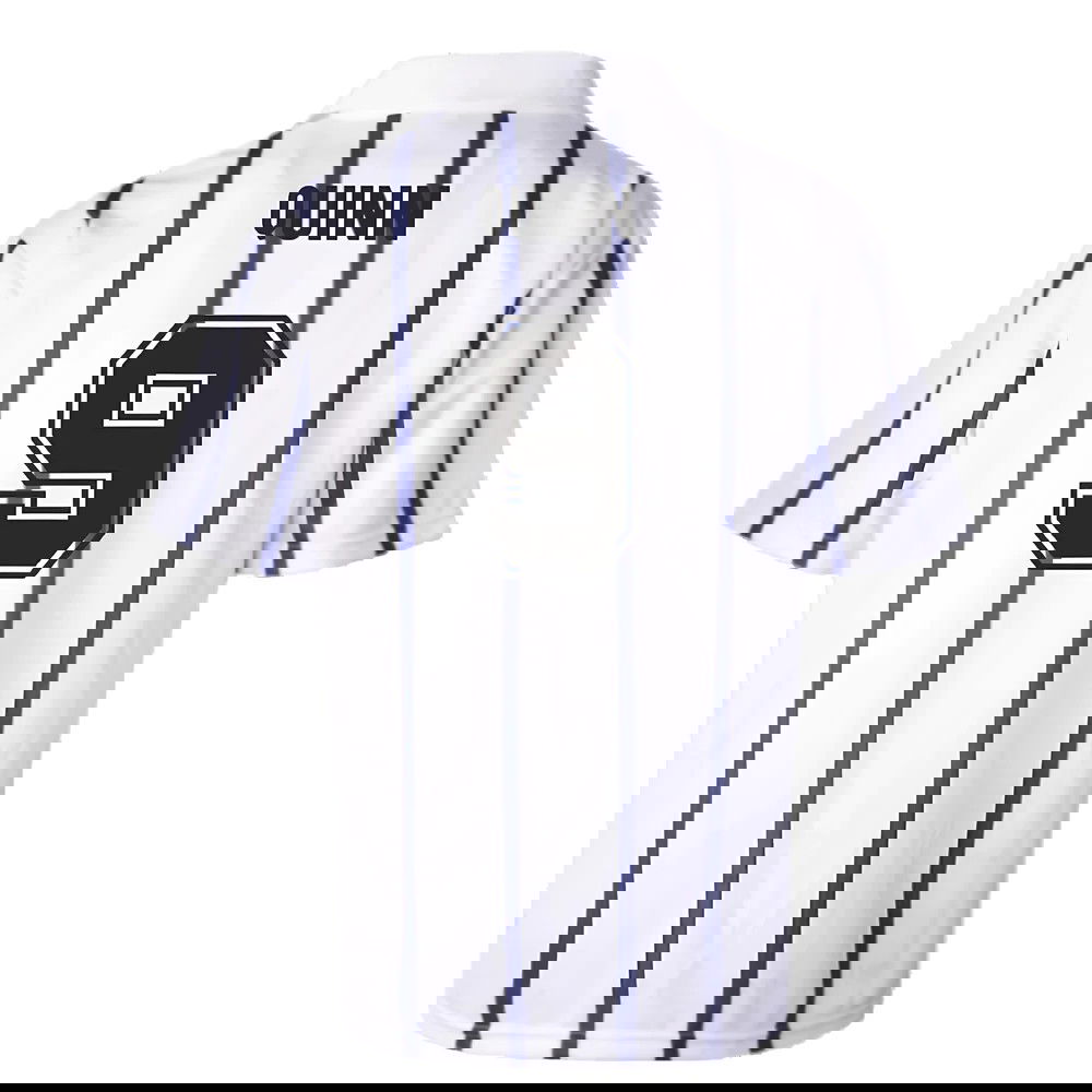 Manchester City 1993 Away Retro Football Shirt (Quinn 9)