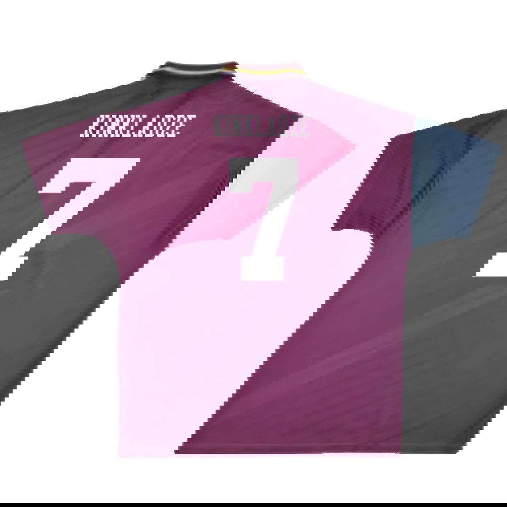 Manchester City 1996-1997 Away Shirt (M) (Excellent) (Kinkladze 7)