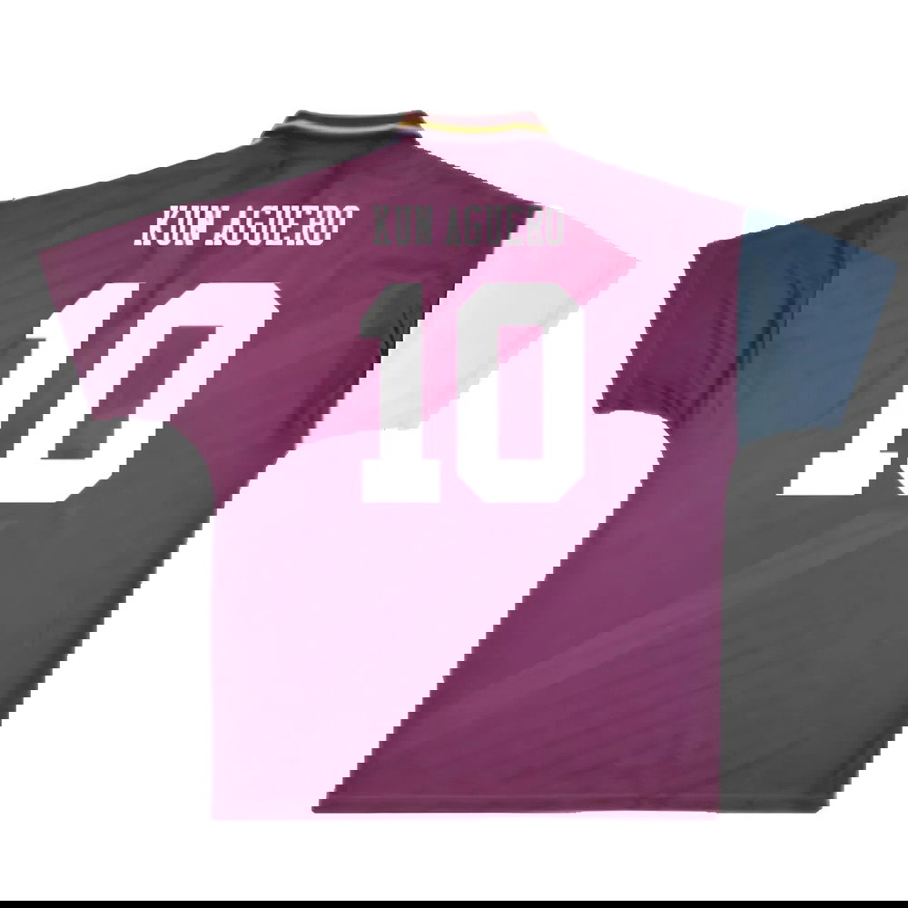 Manchester City 1996-1997 Away Shirt (M) (Excellent) (KUN AGUERO 10)