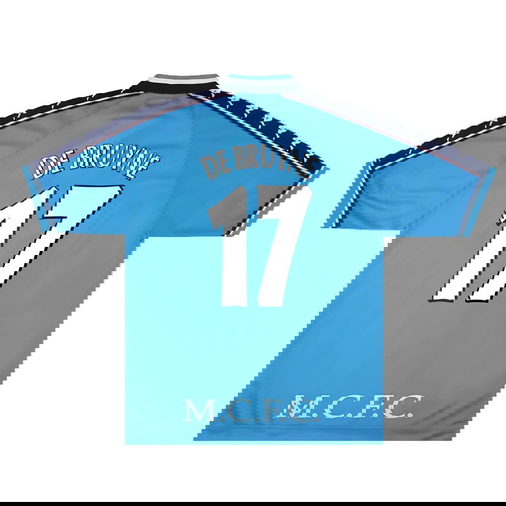 Manchester City 1997-99 Home Shirt (XL) (Excellent) (DE BRUYNE 17)