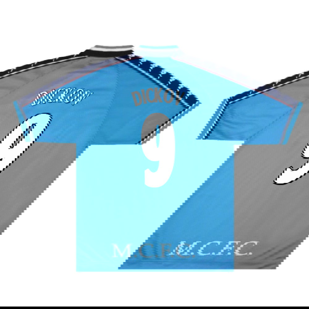 Manchester City 1997-99 Home Shirt (XL) (Excellent) (DICKOV 9)