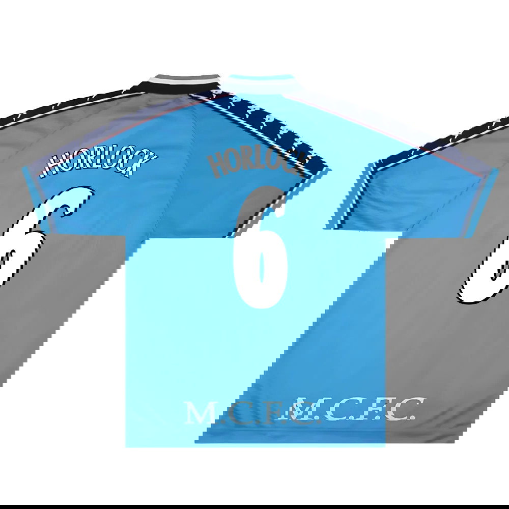 Manchester City 1997-99 Home Shirt (XL) (Excellent) (Horlock 6)