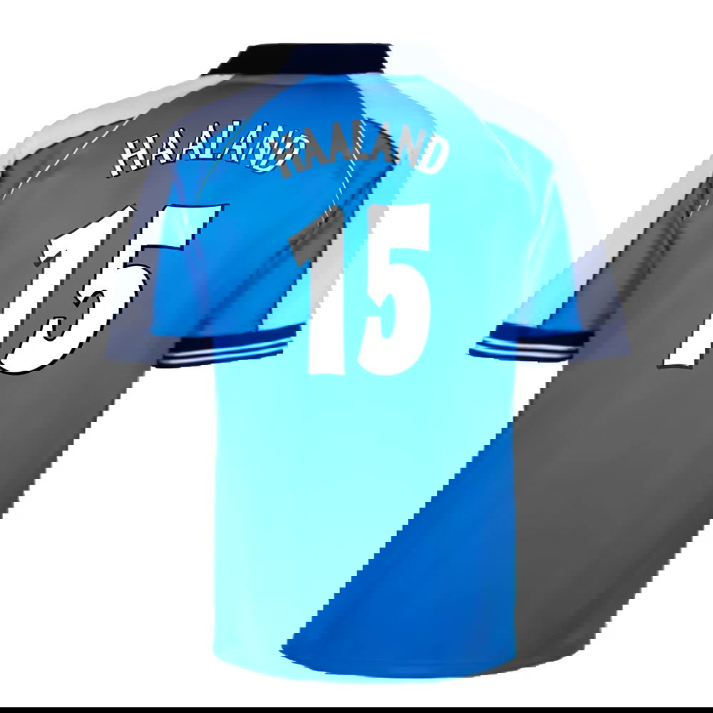 Manchester City 2000 Home Retro Shirt (Haaland 15)