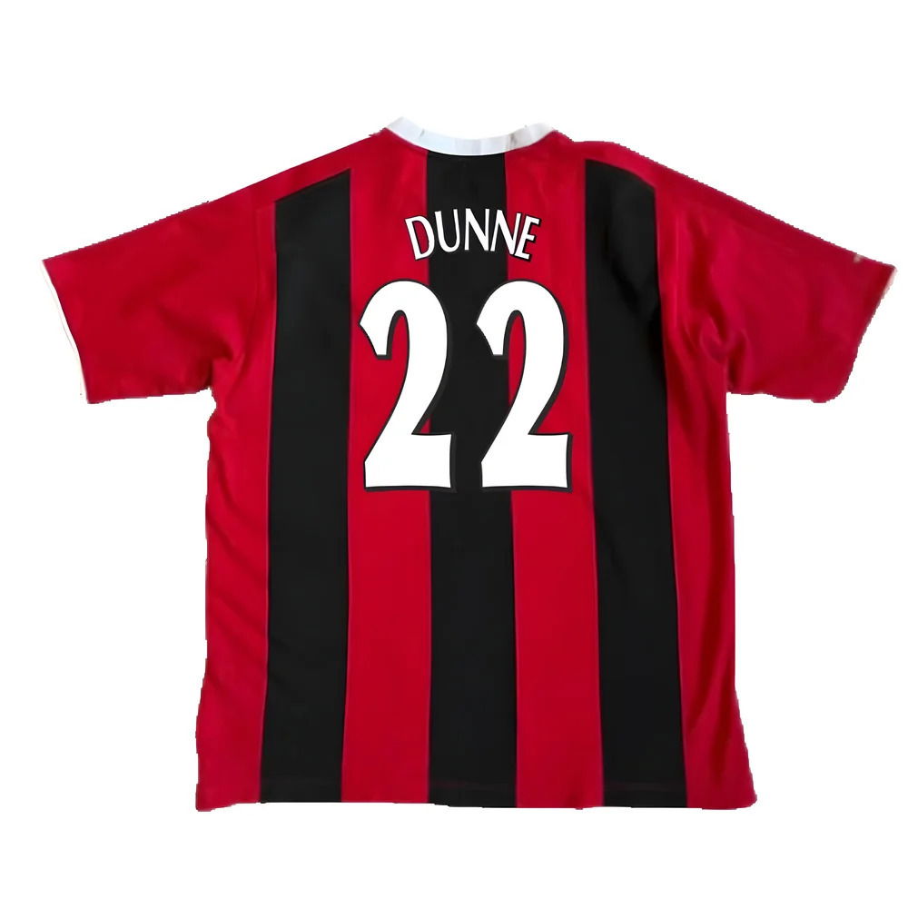 Manchester City 2003-04 Away Shirt ((Very Good) XL) (Dunne 22)