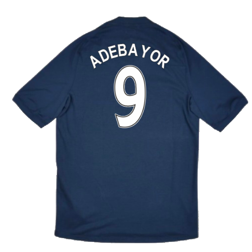 Manchester City 2010-11 Away Shirt ((Very Good) XL) (Adebayor 9)