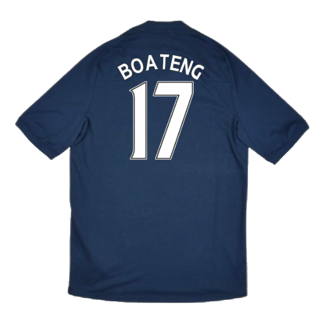 Manchester City 2010-11 Away Shirt ((Very Good) XL) (Boateng 17)