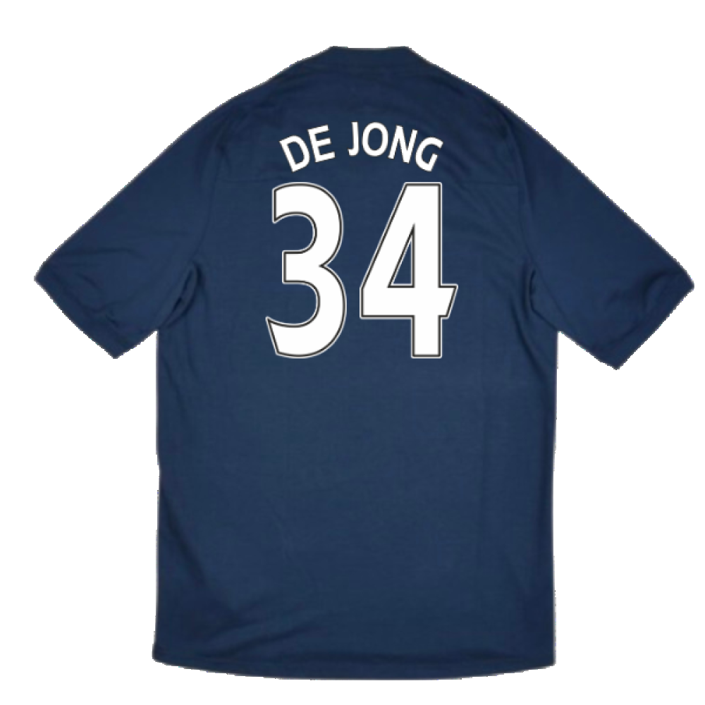 Manchester City 2010-11 Away Shirt ((Very Good) XL) (De Jong 34)