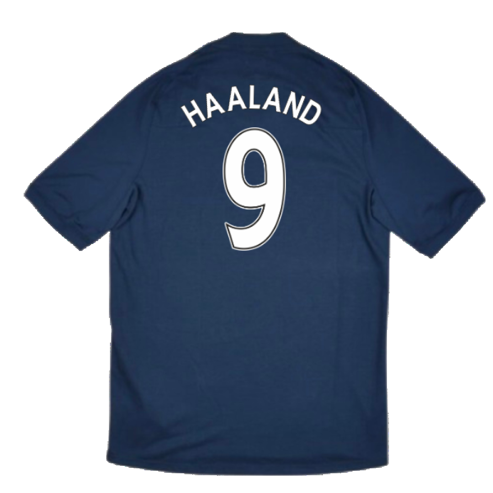 Manchester City 2010-11 Away Shirt ((Very Good) XL) (Haaland 9)