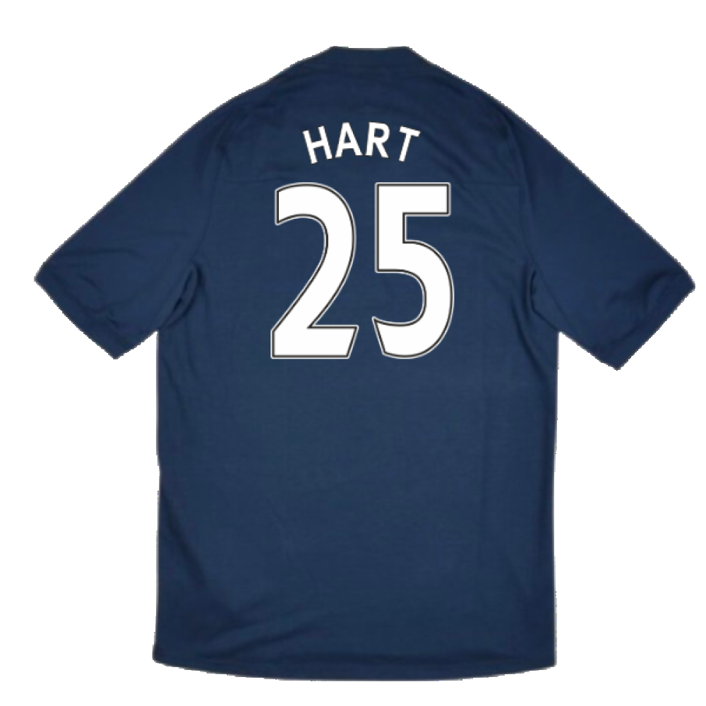 Manchester City 2010-11 Away Shirt ((Very Good) XL) (Hart 25)