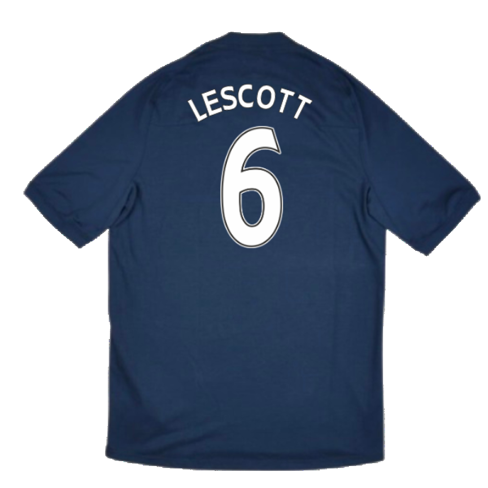Manchester City 2010-11 Away Shirt ((Very Good) XL) (Lescott 6)
