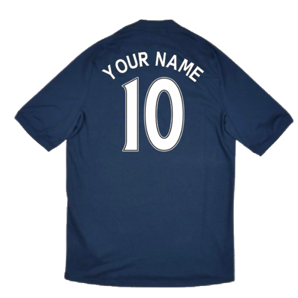 Manchester City 2010-11 Away Shirt ((Very Good) XL) (Your Name)