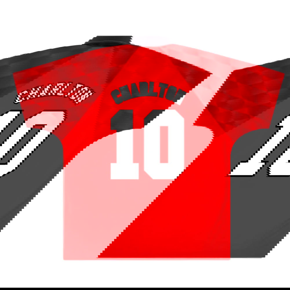 Manchester United 1996-98 Home (M) (Very Good) (Charlton 10)