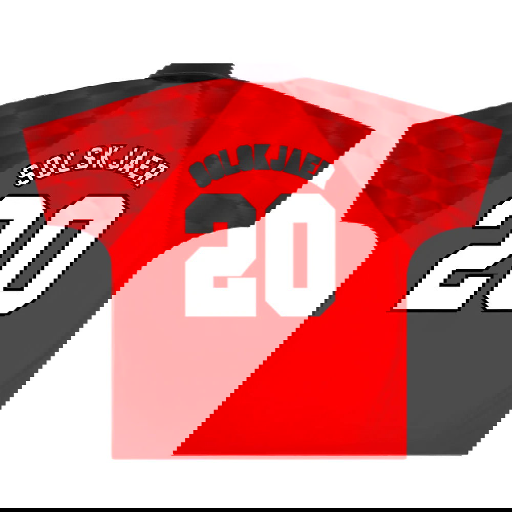 Manchester United 1996-98 Home (M) (Very Good) (Solskjaer 20)