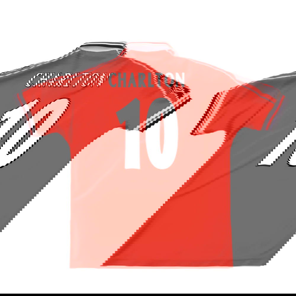 Manchester United 1998-2000 Home Shirt (XXL) (Excellent) (Charlton 10)