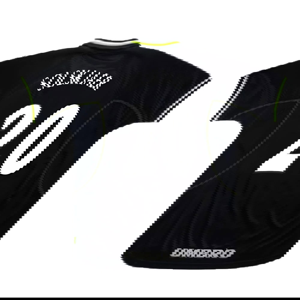 Manchester United 1998-99 Third Shirt (XL) (Excellent) (Solskjaer 20)