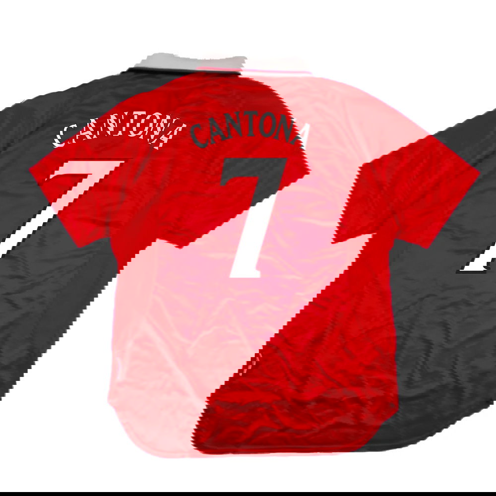 Manchester United 1999-2000 Champions League Home Shirt (XXL) (Excellent) (Cantona 7)