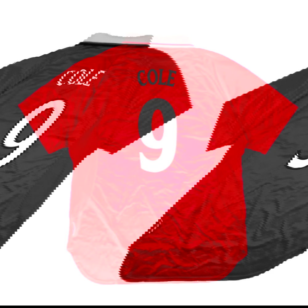 Manchester United 1999-2000 Champions League Home Shirt (XXL) (Excellent) (Cole 9)