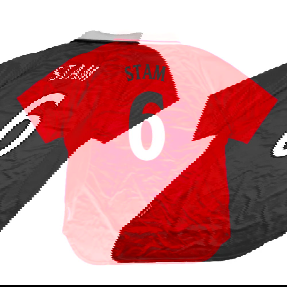 Manchester United 1999-2000 Champions League Home Shirt (XXL) (Excellent) (Stam 6)