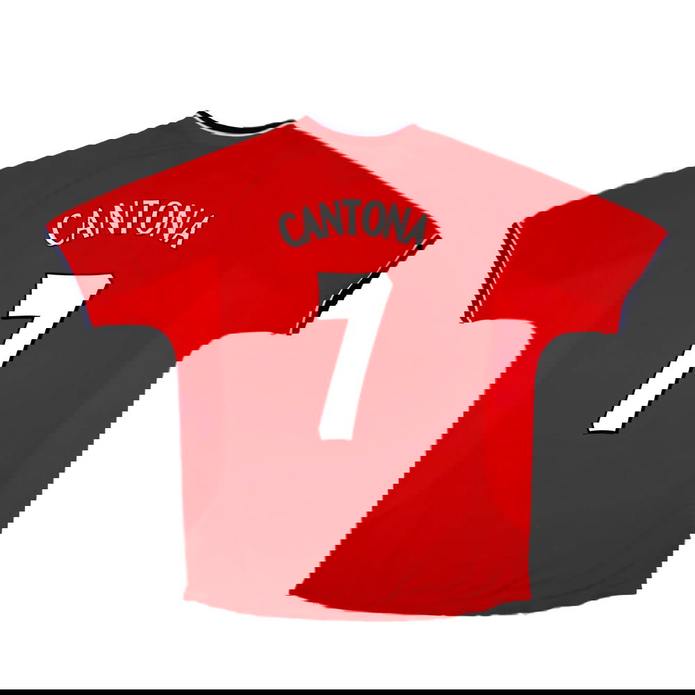 Manchester United 2000-02 Home Shirt (S) (Very Good) (Cantona 7)