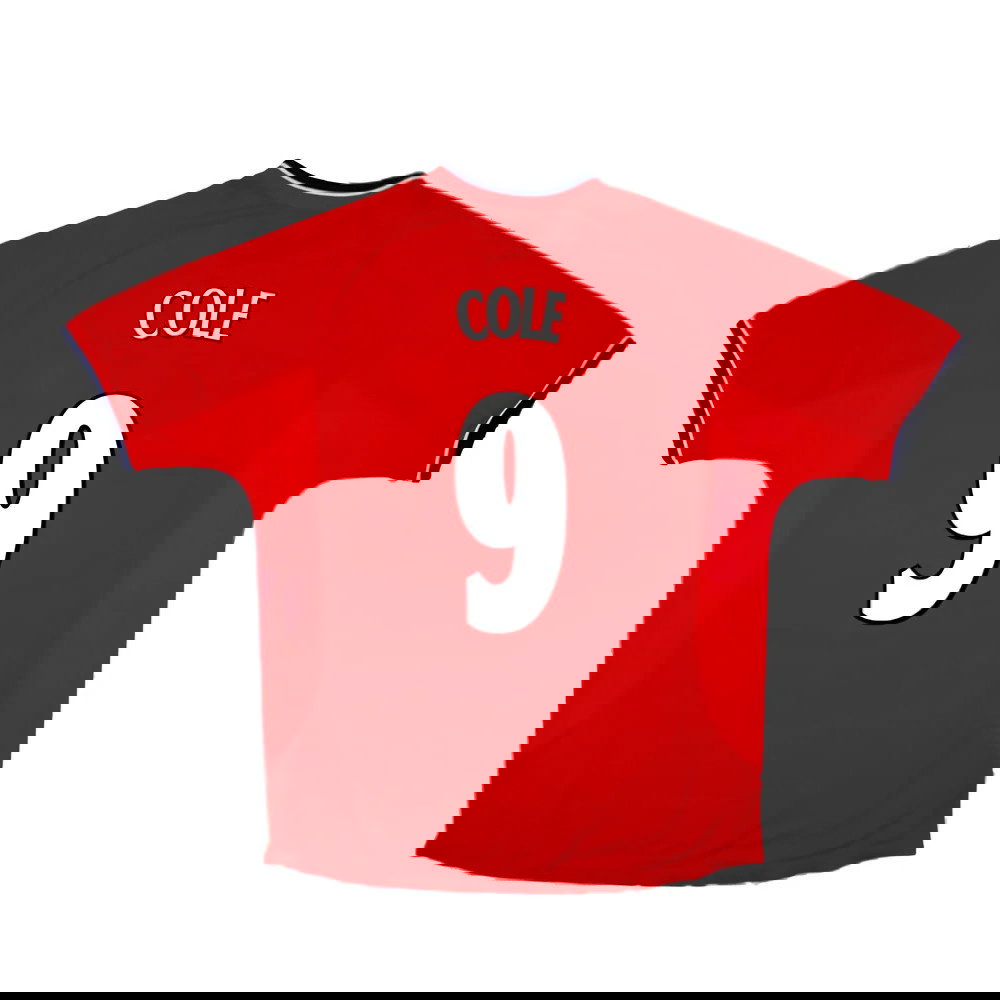 Manchester United 2000-02 Home Shirt (S) (Very Good) (Cole 9)