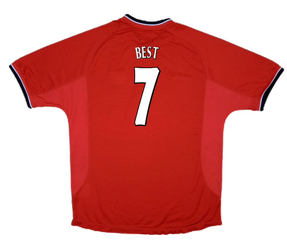 Manchester United 2000-02 Home Shirt ((Excellent) XXL) (Best 7)