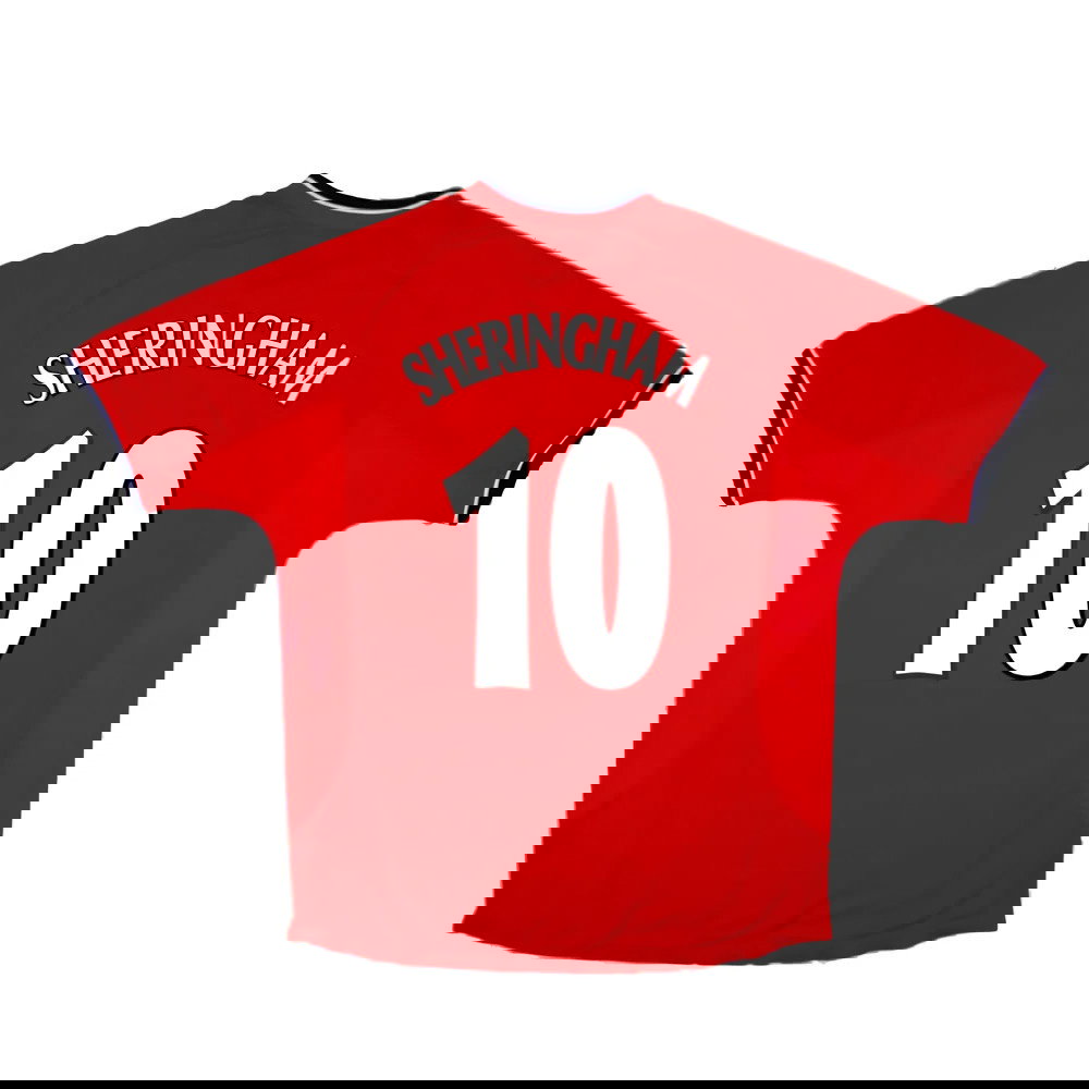 Manchester United 2000-02 Home Shirt (S) (Very Good) (Sheringham 10)