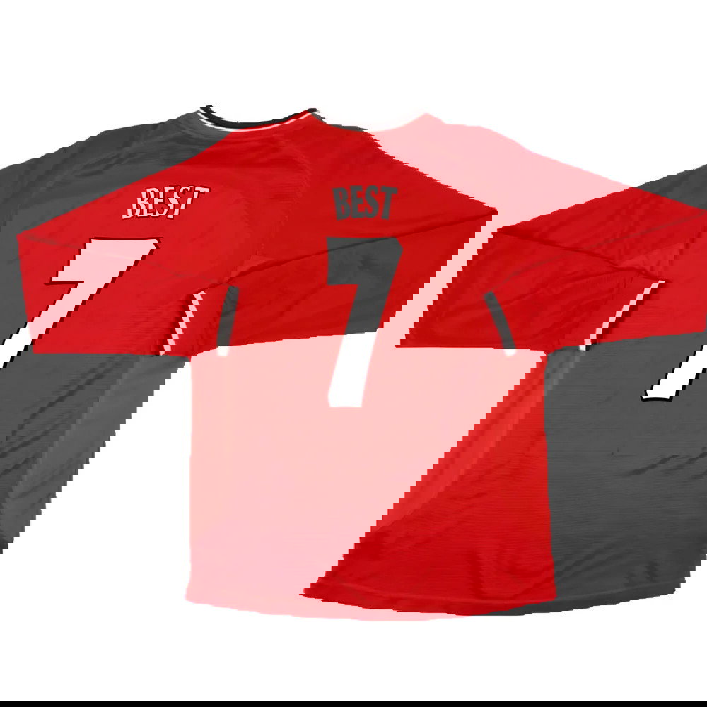 Manchester United 2000-02 Long Sleeved Home Shirt (XXL) (Excellent) (Best 7)