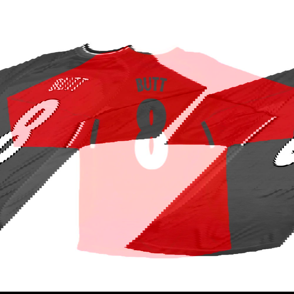 Manchester United 2000-02 Long Sleeved Home Shirt (XXL) (Excellent) (Butt 8)