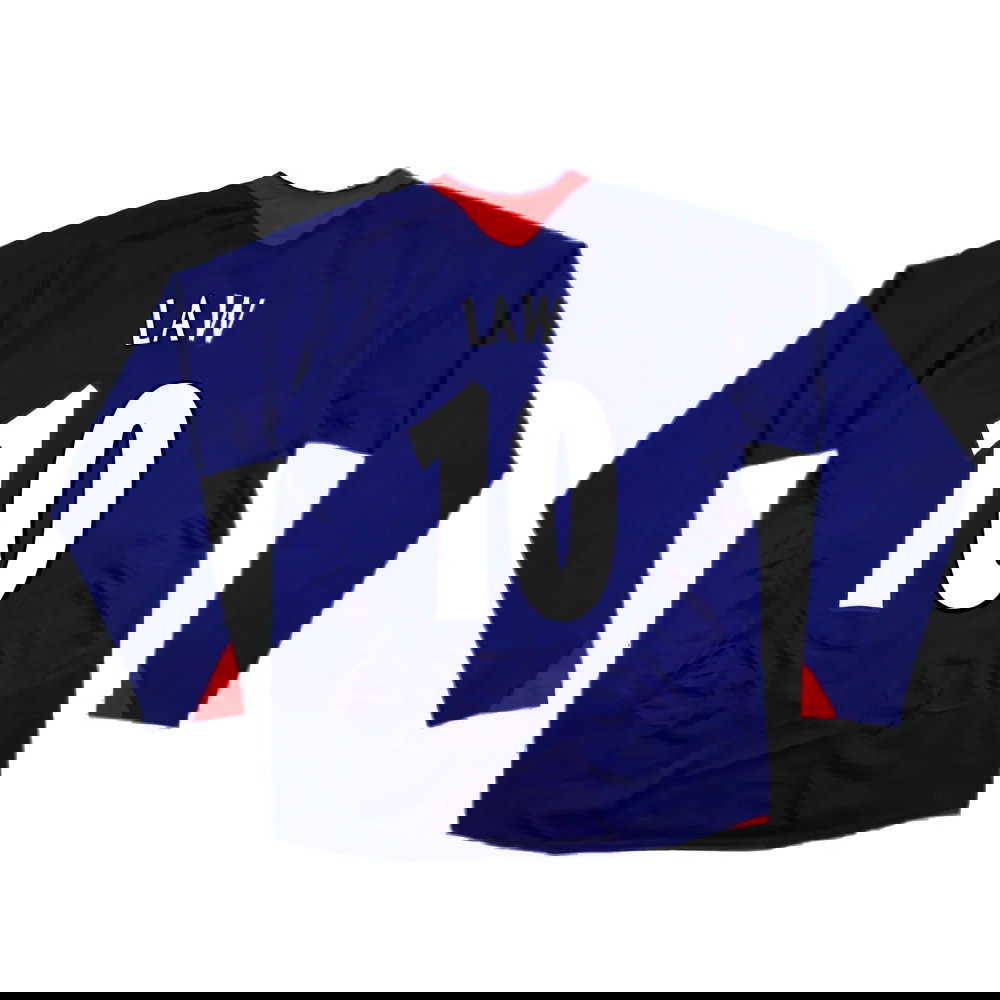 Manchester United 2005-06 Long Sleeve Away Shirt (M) (Excellent) (LAW 10)