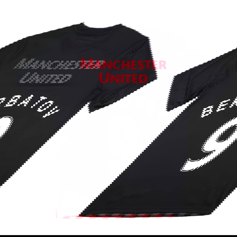 Manchester United 2010-2011 Training Shirt (M) (Berbatov 9) (Excellent)