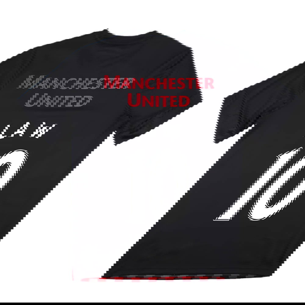 Manchester United 2010-2011 Training Shirt (M) (Law 10) (Excellent)