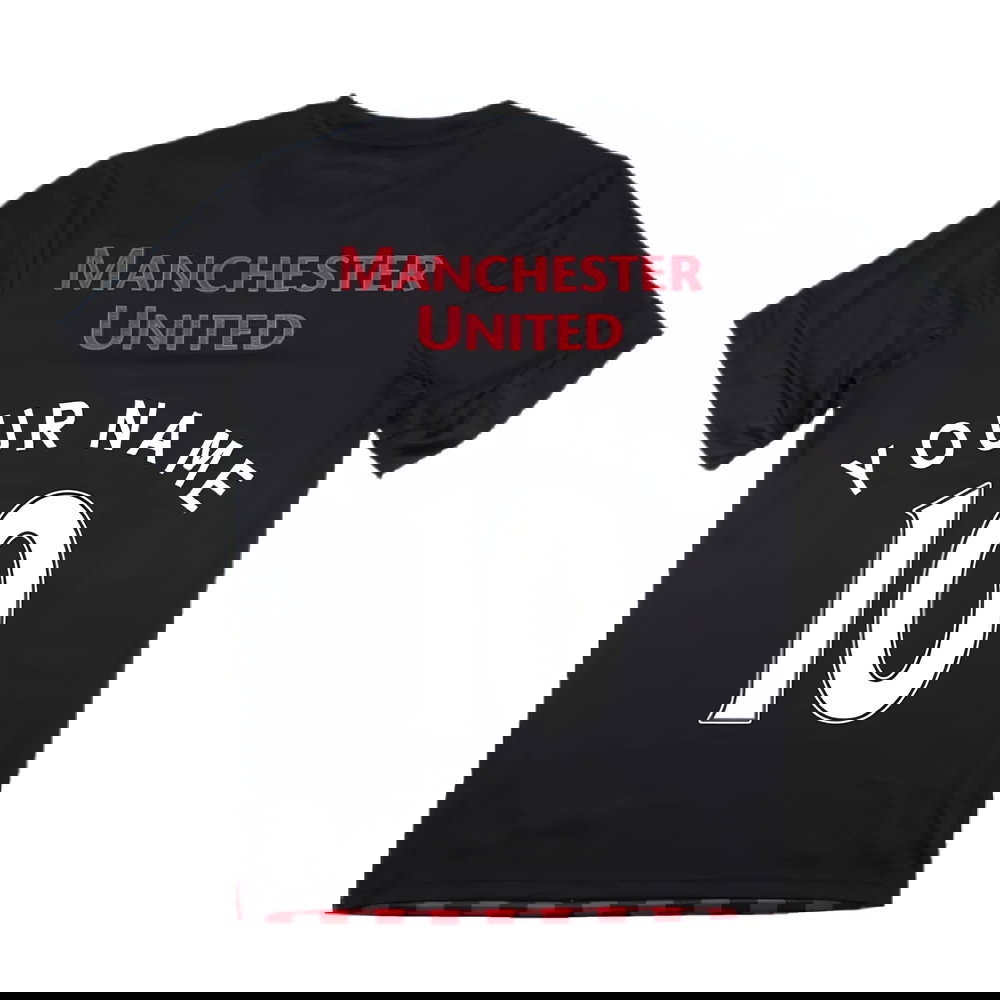 Manchester United 2010-2011 Training Shirt (M) (Your Name 10) (Excellent)