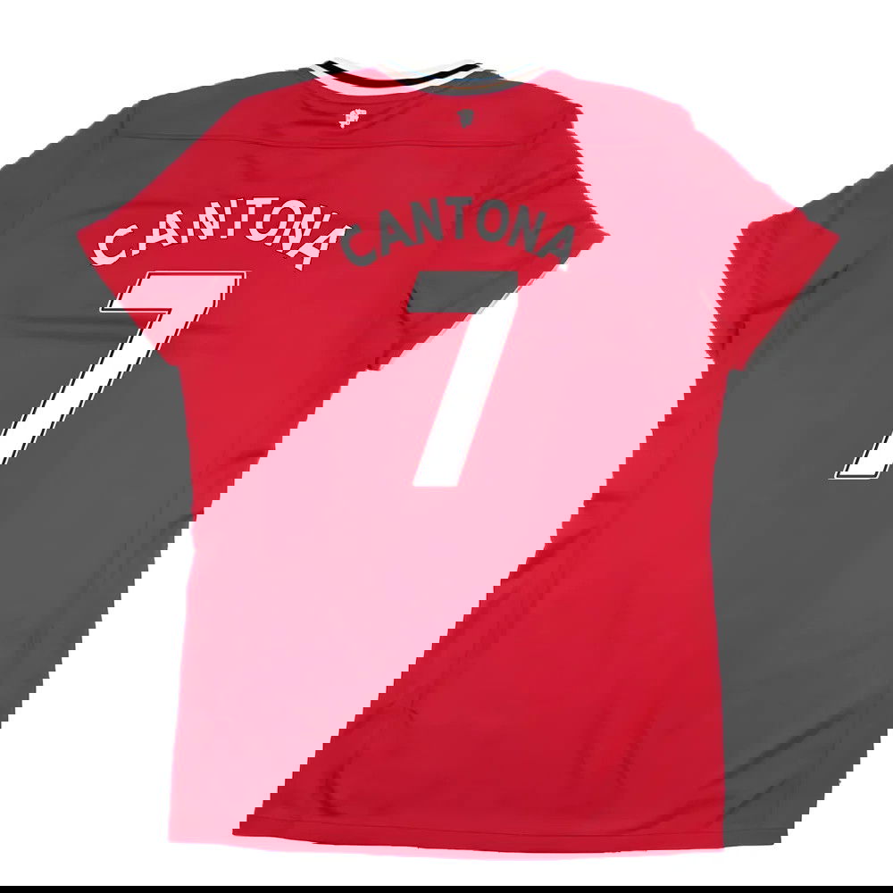 Manchester United 2011-12 Home Shirt (Women\'s) ((Very Good) M) (CANTONA 7)