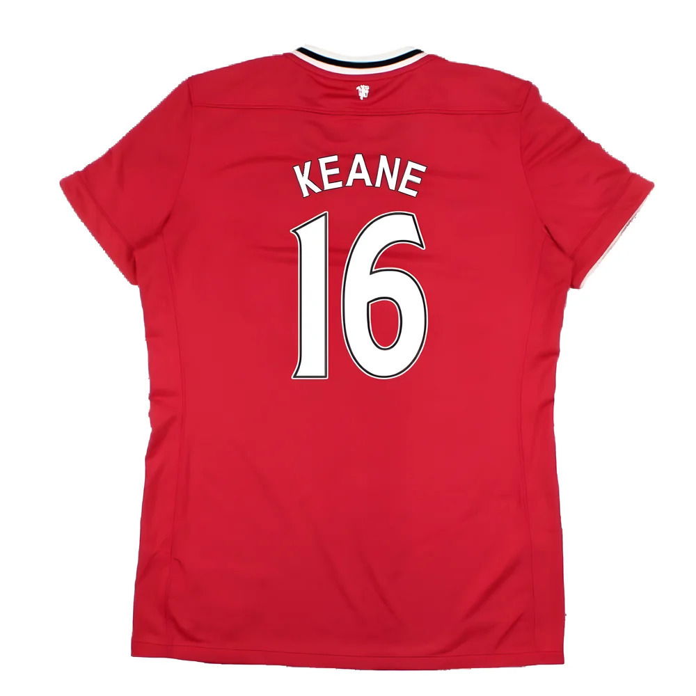 Manchester United 2011-12 Home Shirt (Women\'s) ((Very Good) M) (KEANE 16)