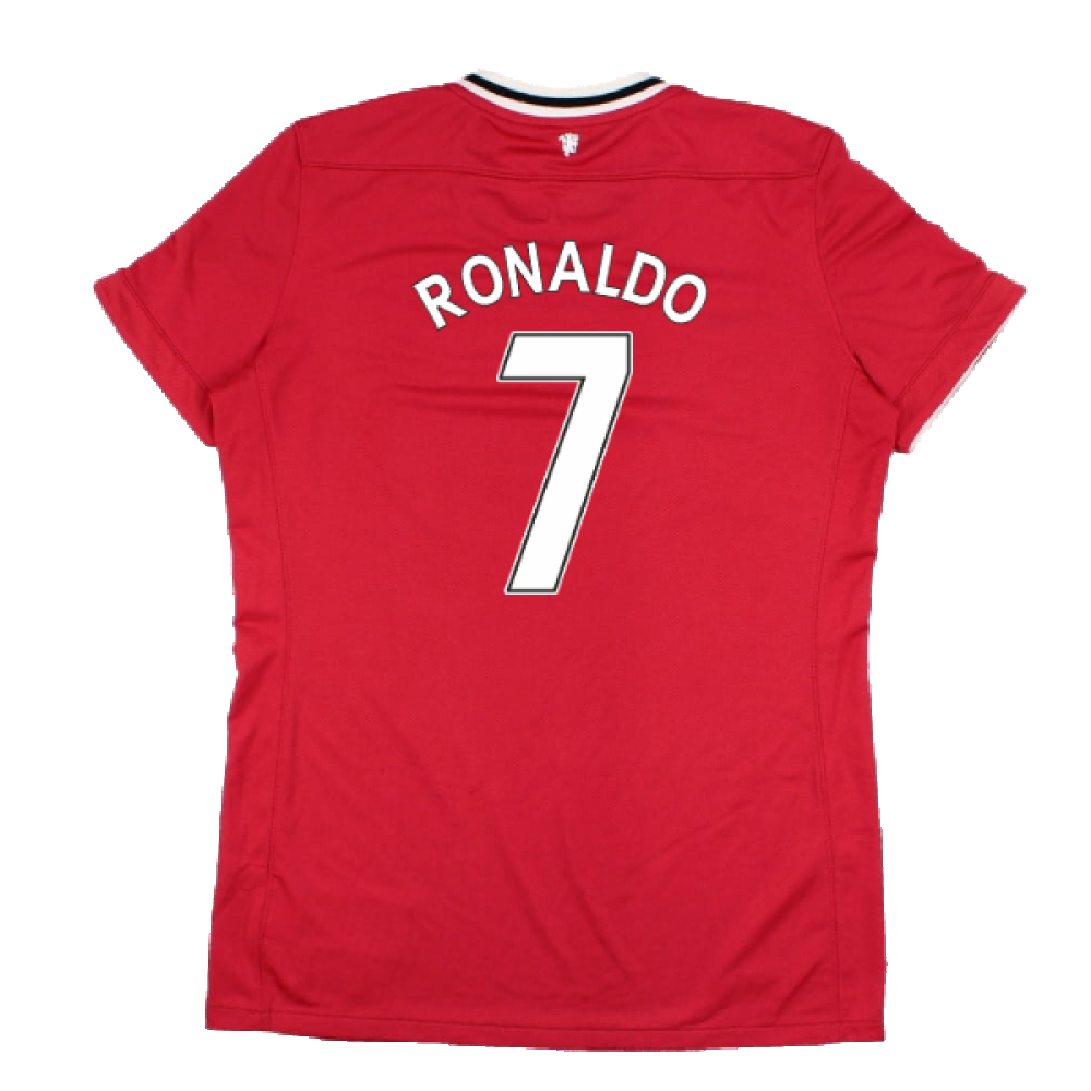 Manchester United 2011-12 Home Shirt (Women\'s) ((Very Good) M) (RONALDO 7)