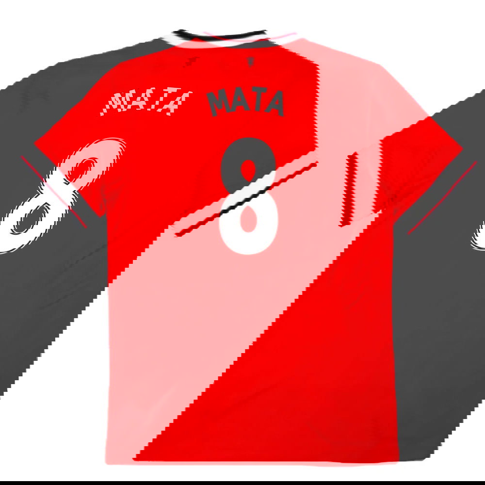 Manchester United 2014-15 Home Football Shirt (L) (Excellent) (Mata 8)