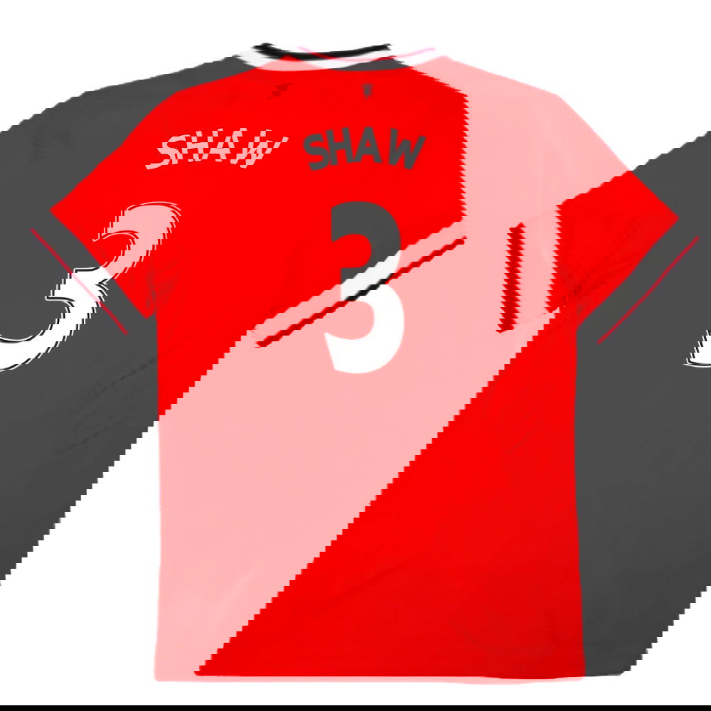 Manchester United 2014-15 Home Football Shirt (L) (Excellent) (Shaw 3)