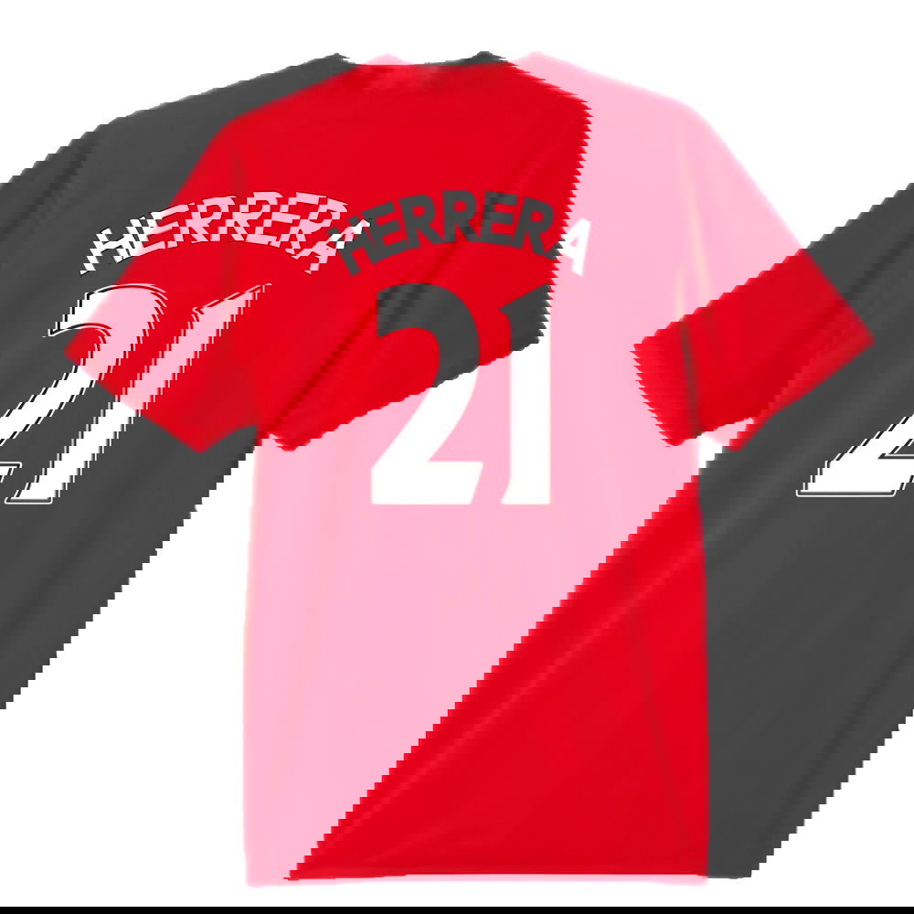 Manchester United 2015-16 Home Shirt (Mint) (Herrera 21)