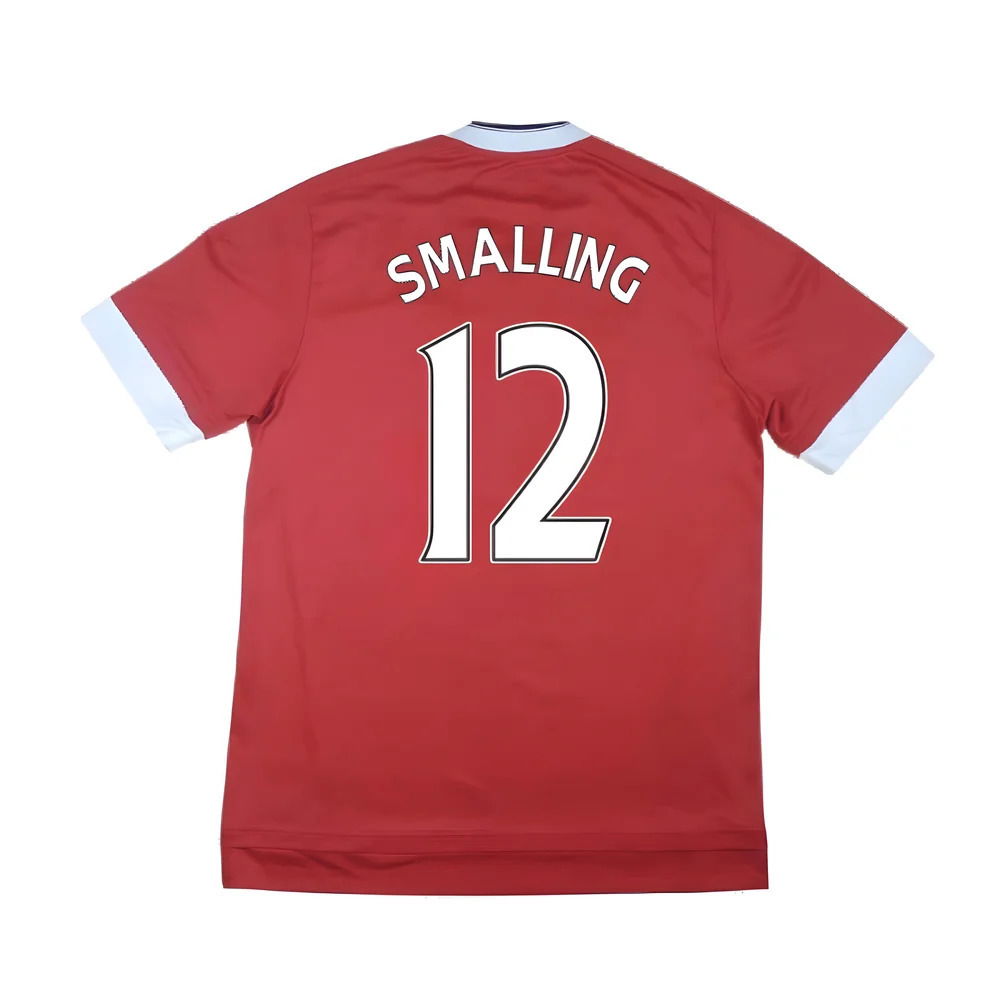 Manchester United 2015-16 Home Shirt (Mint) (Smalling 12)