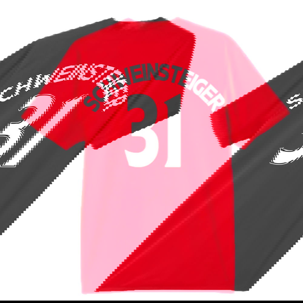 Manchester United 2015-16 Home Shirt (Mint) (Schweinsteiger 31)